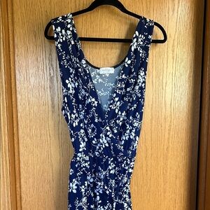 Kayleigh Navy Floral Jumpsuit